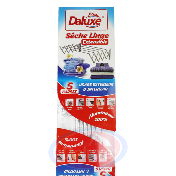 SECHE LINGE EXT 120 CM -DALUXE-